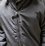7家优品中性美拉德咖啡色竖条纹棉服男日系复古cleanfit百搭情侣棉衣外套 QYRJ-Y20咖啡色 XL 实拍图