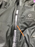 KAILAS凯乐石阿斯本硬壳羽绒服男700蓬鹅绒石墨烯保暖FLT 3L防水冲锋衣 玄青黑 S 实拍图