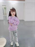 班尼路（Baleno）女童卫衣冬款2025木耳边洋气加绒加厚套头秋冬装衣服女孩上衣 实拍图