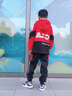 G.DUCKKIDS童装男童秋装套装儿童衣服男大童外套裤子三件套男孩春秋冬季运动 B字红色两件套【春秋款】 160 尺码13~14岁【150-160cm】 实拍图