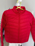 鸭鸭轻薄款羽绒服女2022年新款时尚修身鸭绒冬立领轻便外套KXM 中国红色 L 实拍图
