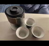 南山先生 便携茶具玻璃功夫茶具陶瓷办公旅行茶具日式茶具套装快客杯 经纬旅行套装_禅风白 实拍图