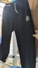 Converse匡威儿童装男童裤子春秋儿童运动裤小学生修身梭织长裤季束脚裤子 正黑色-冬季加绒 24批 130 /56 【建议身高116-122cm】 实拍图