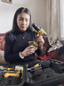 爱瑞德充电电钻家用工具箱全套锂电手电钻组合维修工具套装电动螺丝刀 21v星辉工具豪华套餐 实拍图