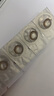 强生安视优新美瞳天生闪耀彩色隐形眼镜日抛10片装棕灰金色 500度 实拍图