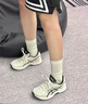 亚瑟士ASICS女鞋舒适透气跑步鞋缓震回弹跑鞋运动鞋 GEL-CONTEND 4 米白色/黑色 40 实拍图