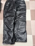 励阳男士皮衣皮裤套装加绒厚外套外卖骑手代驾防风保暖抗寒工装皮棉衣 加绒防盗皮衣皮裤套装 4XL 【160-170斤】 实拍图