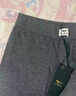 七匹狼纯棉秋裤男抗菌打底裤100%全棉裤薄衬裤秋冬保暖裤透气长裤加大码 1条装单裤(深灰)纯棉抗菌 XL (适合170-175/125-145斤) 实拍图