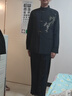 GOKU中国风刺绣西装套装男士订婚结婚西服中山装礼服青少年新中式唐装 西服+裤子 4XL 建议170-200斤 晒单实拍图