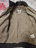 马登工装美式复古M1942坦克棉服外套男短款加厚棉衣男士立领棉袄上衣 卡其色 S 实拍图
