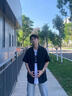 GENIOLAMODE森马集团短袖衬衫男纯色简约基础款夏季薄款青年学生百搭上衣服 实拍图