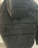 鸿星尔克羽绒服男冬季加厚保暖防泼水科技连帽外套通勤时尚泡芙面包服上衣 实拍图