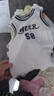 巴厘小猪宝宝篮球服连体衣婴儿外出洋气潮服1岁宝宝衣服可爱 米白 66cm 实拍图