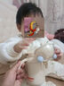 taoqibaby婴儿保温杯儿童学饮杯宝宝鸭嘴水杯外出吸管防漏婴儿杯6个月以上 米乳白-280ml【吸嘴+背带】 实拍图