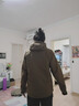 黑冰男士连帽棉服秋冬防风保暖轻量夹克Primaloft户外运动棉服 橄榄金 M 实拍图