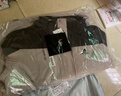 骆驼（CAMEL）冲锋衣防风三合一可拆两件套登山服119AX冰晶灰色/黑色,男女款XXL 实拍图