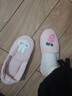 贝莱康 孕产妇月子鞋 孕妇鞋透气柔软保暖厚底软底包跟产后防滑鞋 爱吃萝卜兔-粉色 M码（37-38） 实拍图