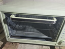 新飞烤箱家用48L升多功能烘焙电烤箱大容量上下管独立控温 绿色 双旋钮【标配款】独立控温 48L 实拍图