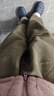 ABERCROMBIE & FITCH男装24春秋经典小麋鹿美式baggy风抓绒运动卫裤长裤KI134-4099 绿色 XL (180/98A) 实拍图