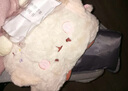 牧汀（MuTing）热水袋充电暖手袋女生暖宝宝电热暖手宝热敷暖肚子防爆暖水袋大号 小羊[外套+内胆+充电线] 实拍图