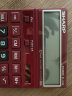 夏普（SHARP） EL-8128-RD 大屏大字大键商务办公计算器 （酒红色） 实拍图