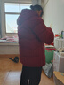 弥美乐奶奶装冬季羽绒棉服外套2024新款老年人衣服60-80岁妈妈装棉衣女 酒红色色棉袄（棉服厚度上再加绒） 2XL 适合100-115斤 实拍图