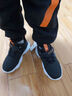 ABC KIDS童鞋男童鞋子2025秋季新款儿童运动鞋网面儿童跑鞋时尚潮流女童鞋 加绒黑橘色 32 实拍图