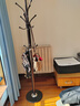 全品屋衣架落地立式晾衣架卧室衣帽架专用挂衣架入户门衣架置物架34咖 实拍图
