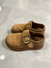 百丽（Belle）女鞋子复古厚底全包勃肯鞋休闲乐福鞋D4V1DAM5 棕色 34 (220mm) 实拍图