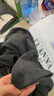 宝派保暖内衣套装男士羊绒蚕丝抗菌情侣加绒打底恒温女秋衣秋裤秋冬季 羊绒暖护贴（线下护膝款）男黑灰 XL 实拍图