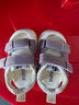 G.duck小黄鸭夏季0-1-6岁凉鞋软底韩版凉鞋包头男女童宝宝学步防滑软底 紫色 17码 内长13.5cm 实拍图
