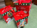 新新精艺圣诞节礼物盒圣诞装饰平安夜商场店铺场景布置装扮用品道具3件套 实拍图