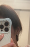 潮宏基 铂金耳环女士耳圈耳饰送女友生日礼物单只款 计价工费100元 约1.55g（单只款） 实拍图
