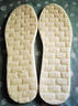 纯羊毛保暖鞋垫男加绒加厚乳胶皮毛一体羊毛100%棉鞋垫女冬季防寒 1双装-米色【100%纯羊毛】 4142码 实拍图