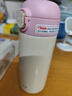 草莓生活孕妇吸管保温杯女士高颜值成人躺着喝水316不锈钢孕产妇老人专用 粉 350ml （送重力球） 实拍图