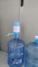 桶装水抽水器手压式饮水器桶装水压水器抽水器上水器抽水泵吸水器 大号升级款蓝白色【1个装】 无规格 实拍图