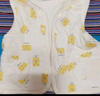舒贝怡儿童马甲保暖婴儿衣服坎肩男女童宝宝夹棉马夹上衣外套  黄 73CM 实拍图