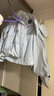 安踏关晓彤同款速暖羽绒服丨三防奶糕短款面包服女士冬季保暖连帽外套 实拍图