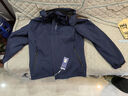 罗蒙2025新款秋冬季户外冲锋衣男女三合一可拆卸两件套加绒加厚登山服 深蓝色三合一 3XL 实拍图