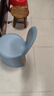 禧天龙（Citylong）福娃椅家用宝宝椅小板凳弧形凳腿塑料靠背加厚防滑小凳子 【石青色】Tiara福娃椅 20cm -30cm 实拍图