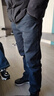 真维斯（JEANSWEST）牛仔裤男士加绒直筒宽松男裤冬季长裤弹力休闲裤子黑色加绒33 实拍图