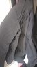 特步羽绒服男女冬季新款防泼水面包服外套75%鸭绒保暖防风登山服 正黑色-0123（女） M 实拍图
