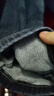 森马（Semir）森柔牛仔|牛仔裤男款磨毛小脚裤子通勤基础百搭冬季长裤青年 牛仔蓝灰88401 30 实拍图