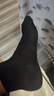 七匹狼男士袜子男夏季纯棉100%纯棉袜抗菌中筒袜吸汗透气男袜休闲棉袜 纯色款(黑色x6) 均码 实拍图