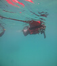 WATERTIME/水川 潜水镜浮潜装备潜水面罩全干式呼吸管泳镜套装 黑 实拍图
