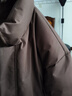 猫人（MiiOW）美式简约男士棉衣秋冬新款休闲棉服潮牌百搭面包服保暖棉袄子外套 深咖色 XL 实拍图