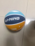 李宁（LI-NING）篮球儿童5号比赛室内外耐磨水泥地幼儿小学生青少年户外橡胶五号 实拍图