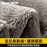 奥克斯（AUX）【旗舰正品】石墨烯电热毯双人电褥子双控自动断电家用安全调温 厚毛绒灰【双控+水洗】2*1.8米 实拍图