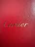 卡地亚（Cartier）戒指男女同款 3毫米宽镶嵌钻石CDE对戒情侣婚戒 B4086400 18K玫瑰金色 52 实拍图