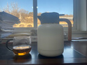 尚明家用焖茶壶焖泡壶保温泡茶壶闷壶大容量养生壶覆钛内胆白茶焖茶具 白色 实拍图